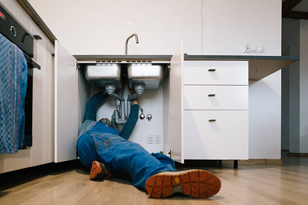 Professional Drain Cleaning technician working in Rockvale, TN